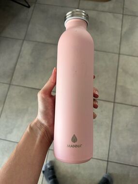 Manna Pink Stainless Steel Water Bottle